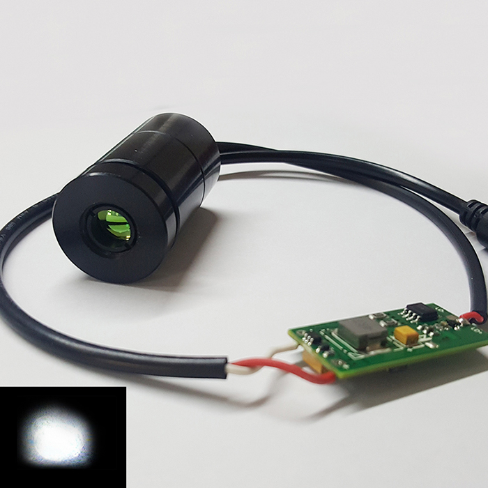 980nm 3W IR Laser Diode Module Dot High Power Laser Adjustable  Focus Φ25x47mm